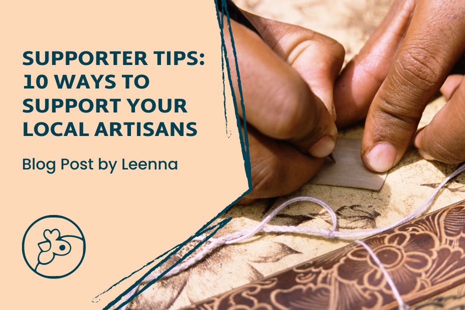 Close up of a person's fingers tracing a floral pattern onto paper craft material.
